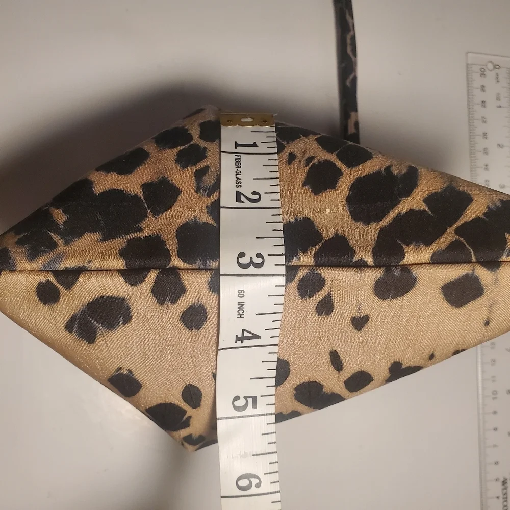 FAIR TRADE New Silk Animal Print Wristlet | Cosmetic Bag | Handmade